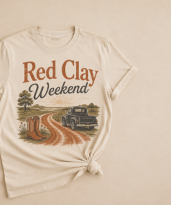 Red Clay Weekend Tee